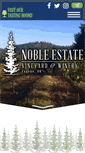 Mobile Screenshot of nobleestatewinery.com